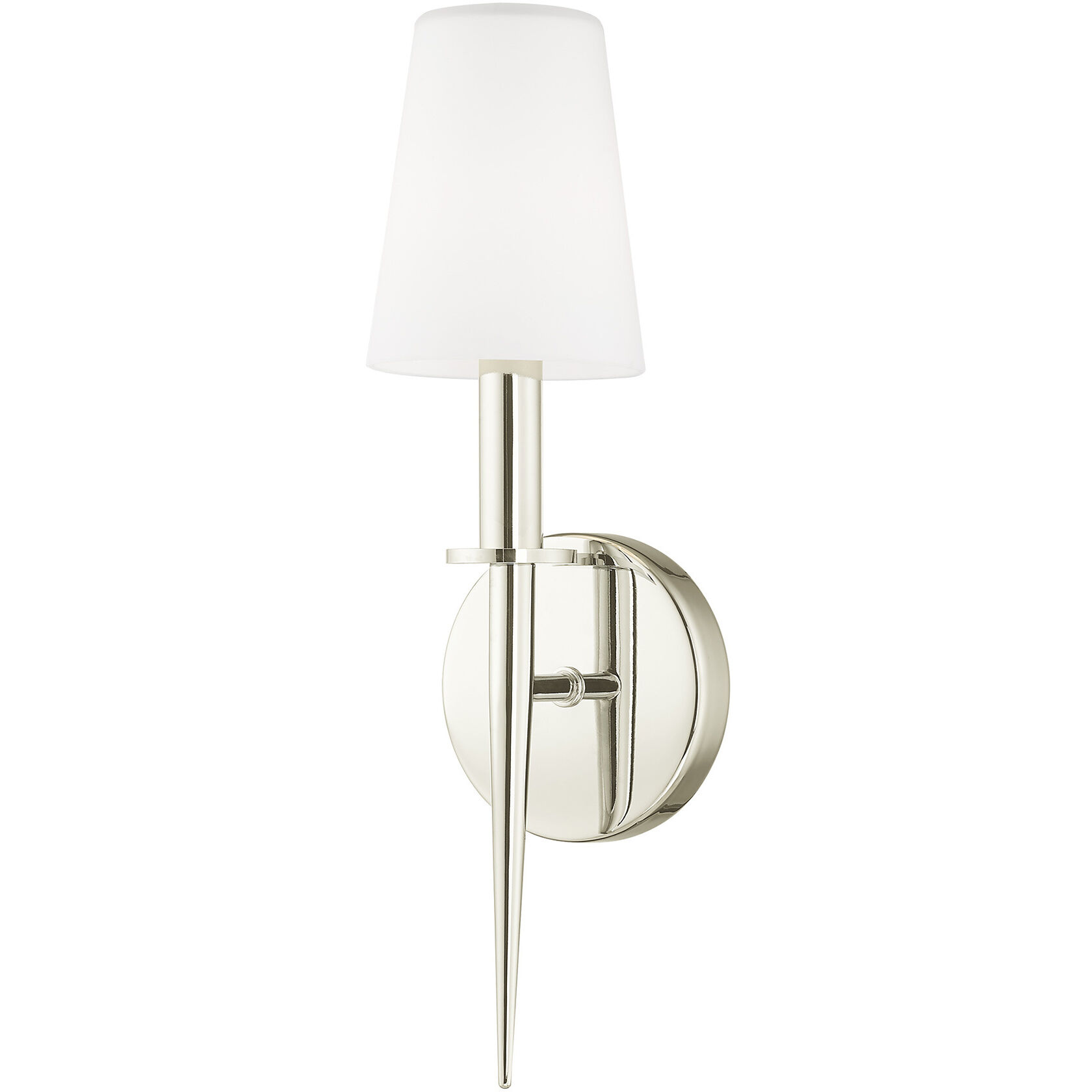 Witten 1 Light 4 inch Polished Nickel ADA ADA Wall Sconce Wall Light